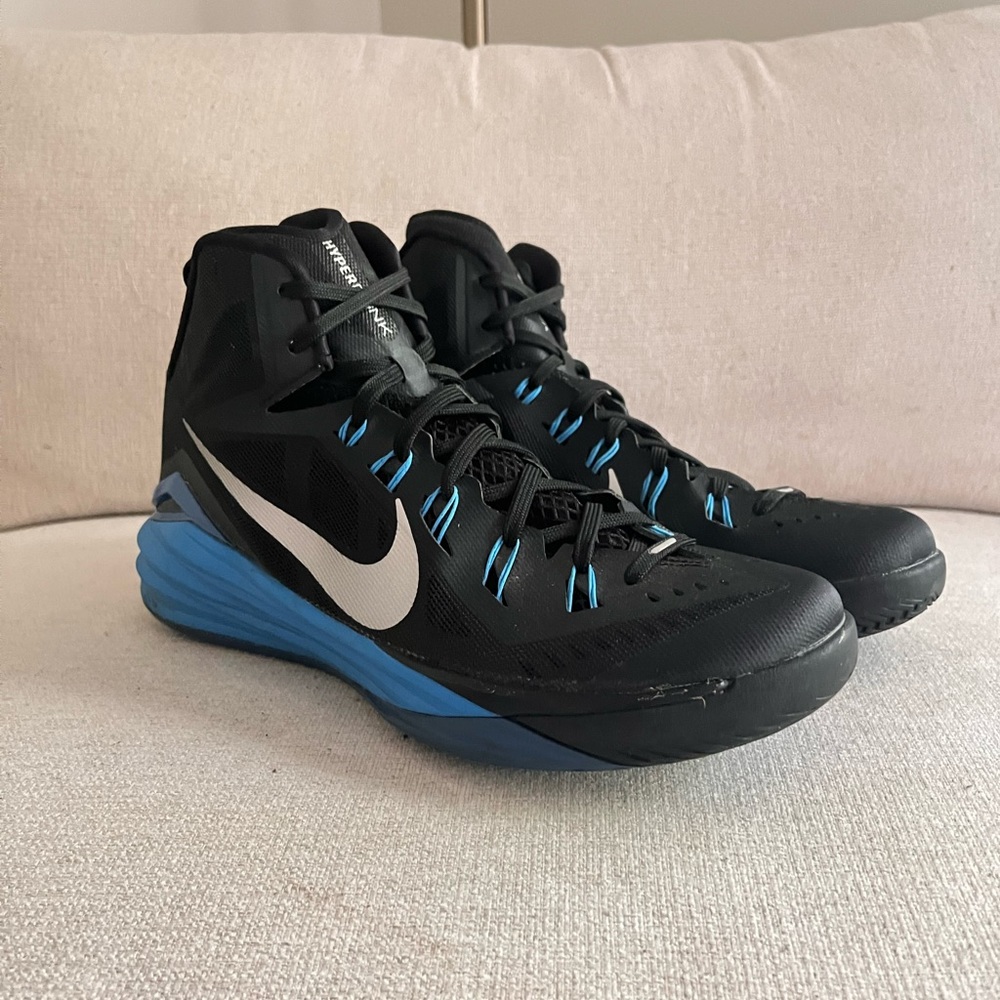 Nike Hyperdunk 2014 Black/Blue Size 13